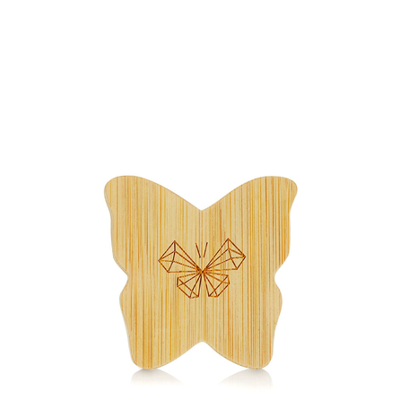 CRYSTALLOVE Butterfly Bamboo Travel Size щеточка для лица, 1 шт.