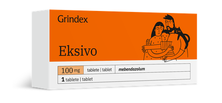 EKSIVO 100 mg tabletes, 1 gab.