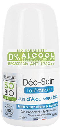 SO BIO ETIC 24H Aloe Vera Juice deodorant, 50 ml