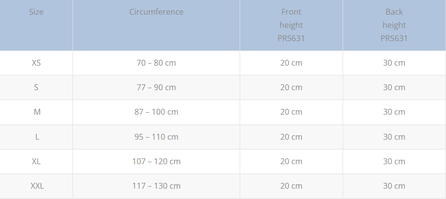 PRIM Spine Modular High (L) spinal orthosis, 1 pcs.