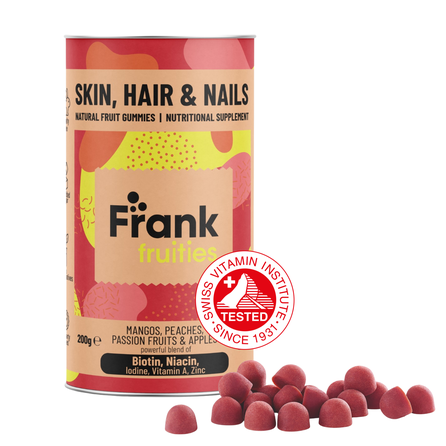 FRANK FRUITIES Skin, Hair & Nails jelly candies, 80 pcs.