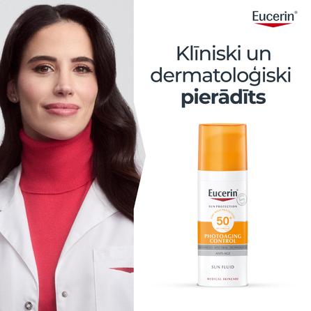 EUCERIN Sun Photoaging Control SPF  50+ saules aizsarglīdzeklis, 50 ml
