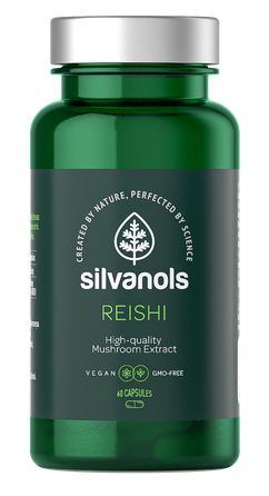 SILVANOLS Reishi kapsulas, 60 gab.