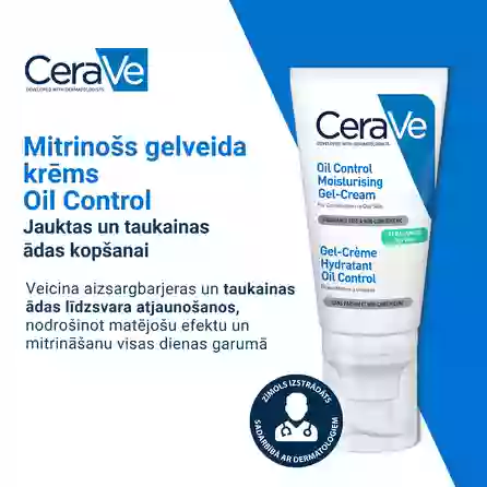 CERAVE Oil Control Moisturising face cream, 52 ml