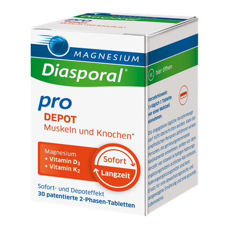 MAGNESIUM DIASPORAL Pro Depot for Muscles and Bones pills, 30 pcs.