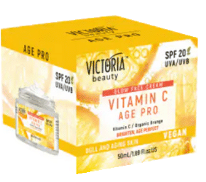 VICTORIA BEAUTY Vitamin C Age Pro SPF 20 face cream, 50 ml