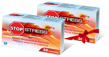 STOP STRESS (1 + 1) capsules, 30 pcs.