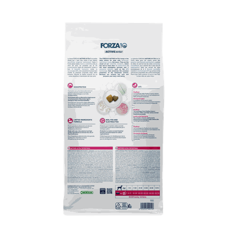 FORZA10 Activevetdiet Intestinal, Suņiem sausā barība, 4 kg