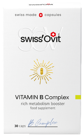 SWISS OVIT Vitamin B Complex капсулы, 30 шт.