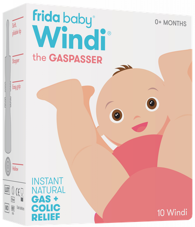 WINDI jaundzimušajiem gāzu izvades caurulīte, 10 gab.
