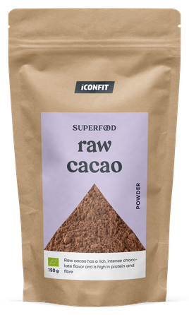 ICONFIT  Organic Raw Cacao pulveris, 150 g