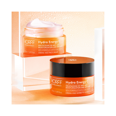KORFF Hydra Energy C Intensely Moisturizing Anti-Aging sorbet face cream, 50 ml