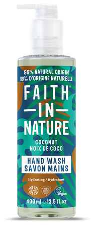 FAITH IN NATURE Coconut liquid soap, 400 ml