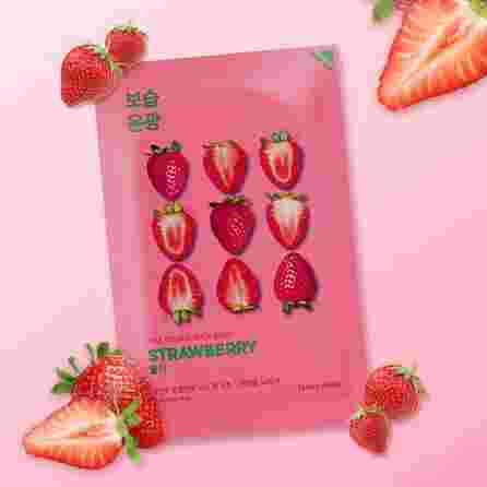 HOLIKA HOLIKA Pure Essence Strawberry facial mask, 23 ml