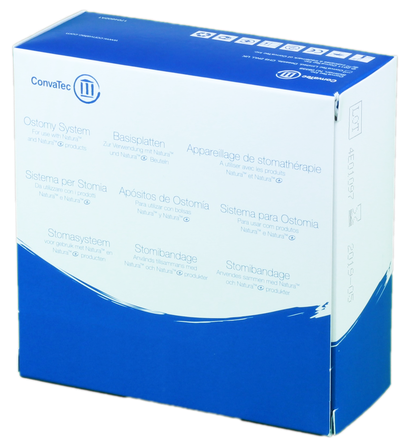CONVATEC Natura 38 mm solid skin barrier, 5 pcs.