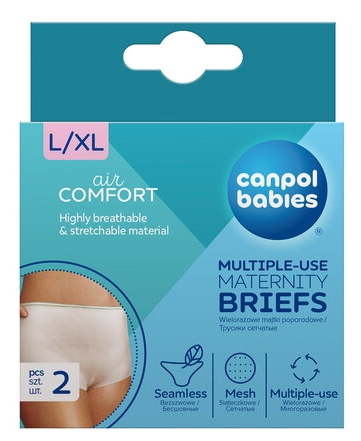 CANPOL BABIES L/XL maternity nappy pants, 2 pcs.