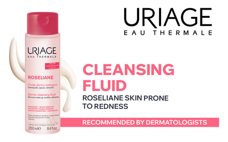 URIAGE Roseliane Cleansing fluid, 250 ml