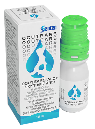 OCUTEARS Alo+ acu pilieni, 10 ml