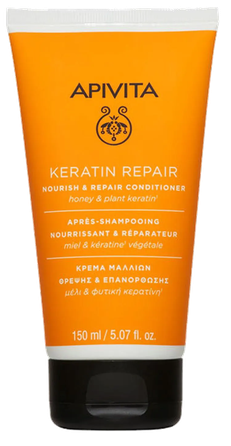 APIVITA Nourish & Keratin matu kondicionieris, 150 ml