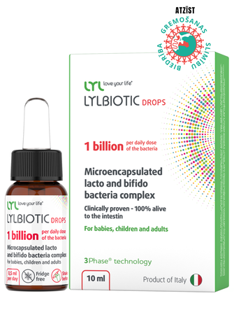 LYL BIOTIC Drops pilieni, 10 ml