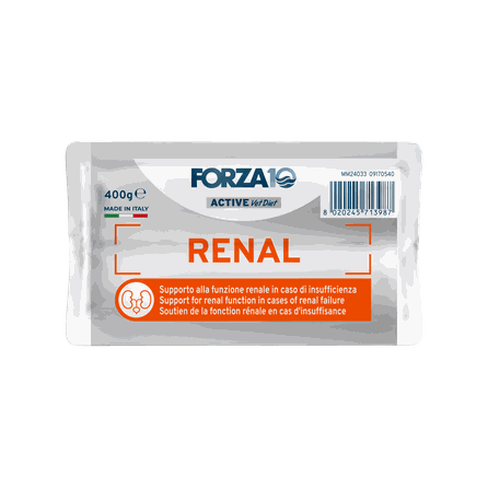 FORZA10 Active Vetdiet Cat Renal, Kaķiem sausā barība, 400 g