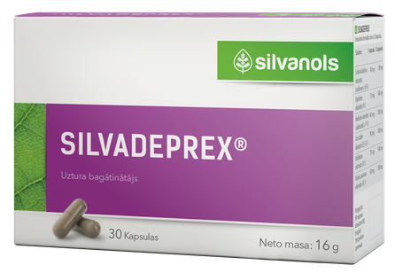 SILVADEPREX kapsulas, 30 gab.