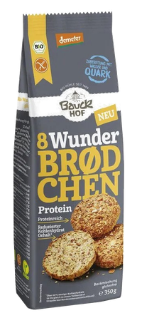 BAUCK HOF Wunderbrødchen Protein Organic Baking, gluten free mixture, 350 g