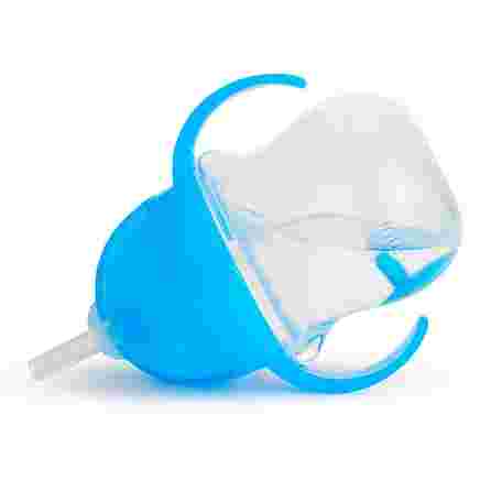 MUNCHKIN 6m+, blue krūzīte ar salmiņu, 207 ml