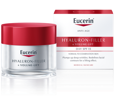 EUCERIN Volume-Filler Day SPF 15 sejas krēms, 50 ml