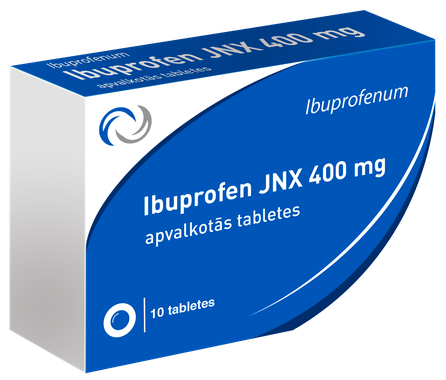 JONAX Ibuprofen 400 mg tabletes, 10 gab.