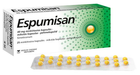 ESPUMISAN  40 mg pills, 25 pcs.