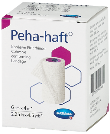 4 m x 6 cm cohesive bandage, 1 pcs.
