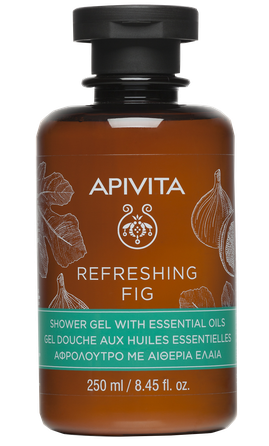 APIVITA Refreshing Fig with Essential Oils with Fig dušas želeja, 250 ml