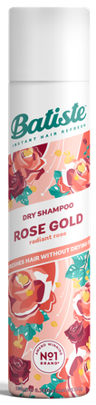 BATISTE Rose Gold dry shampoo, 200 ml