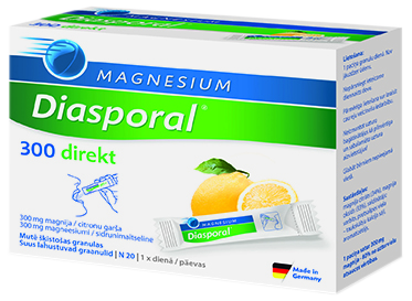 MAGNESIUM Diasporal  Direkt 300 sachets, 20 pcs.