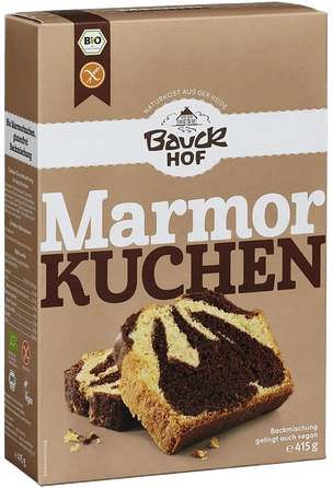 BAUCK HOF Organic Marble Cake, gluten free mixture, 415 g