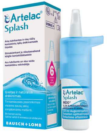 ARTELAC   Splash капли для глаз, 10 мл