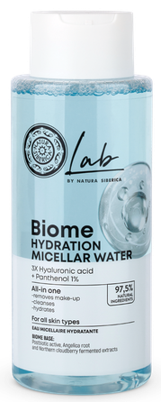 NATURA SIBERICA Lab Biome Hydration micellar water, 400 ml