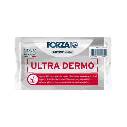 FORZA10 Active Vetdiet Ultra Dermo, Suņiem sausā barība, 1.5 kg