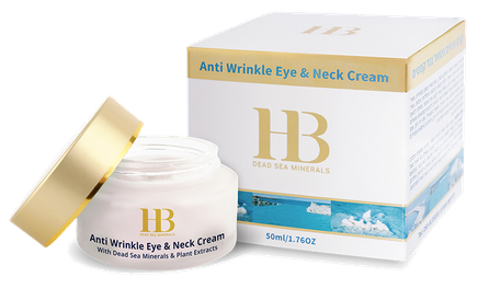 HEALTH&BEAUTY Dead Sea Minerals Eye & Neck acu krēms, 50 ml