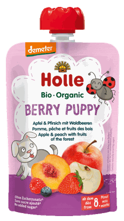 HOLLE Ābolu, persiku un ogu biezenis, 100 g