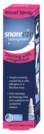 SNOREEZE pret krākšanu deguna aerosols, 10 ml