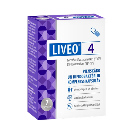 LIVEO  4 capsules, 7 pcs.