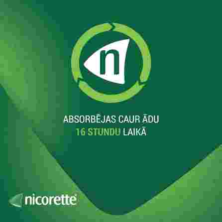 NICORETTE   Invisipatch 15 mg/16 h plāksteris, 7 gab.