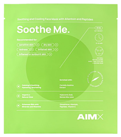 AIMX Soothe Me facial mask, 1 pcs.