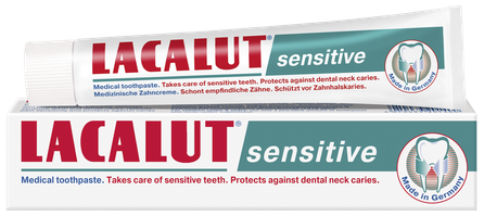 LACALUT Sensitive toothpaste, 75 ml
