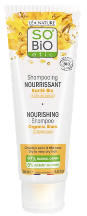 SO BIO ETIC Organic Shea Butter shampoo, 250 ml