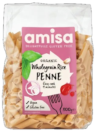 AMISA Bio Penne pasta, 500 g