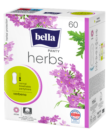 BELLA Panty Herbs Verbena pantyliner, 60 pcs.