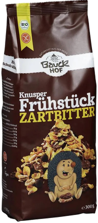 BAUCK HOF ar melno šokolādi muslis, 300 g